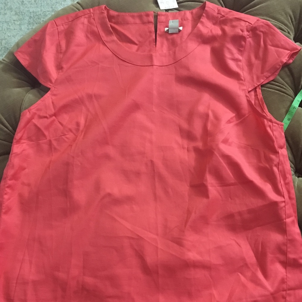 J.Crew Coral Blouse